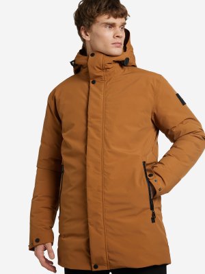 Куртка утепленная мужская Harjola, Коричневый, размер 48 Luhta. Цвет: коричневый