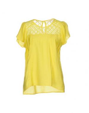 Блузка GRACE & MILA. Цвет: желтый