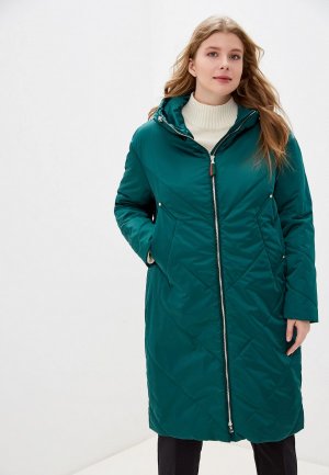 Куртка утепленная LZ. Цвет: зеленый