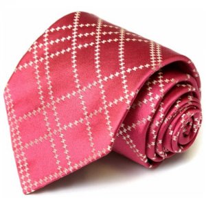 Светло-вишневый мужской галстук 58411 Celine. Цвет: красный