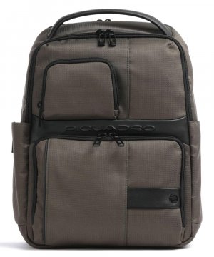 Шерстяной рюкзак для ноутбука 15″, полиэстер , хаки Piquadro