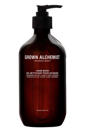 Жидкое мыло для рук «Кедр, иланг-иланг и мандарин» (500ml) Grown Alchemist. Цвет: бесцветный