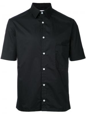 Рубашка с короткими рукавами Lemaire. Цвет: чёрный