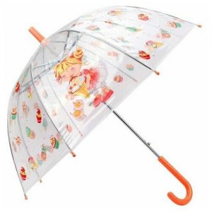 Зонт-трость , бесцветный, оранжевый Mary Poppins