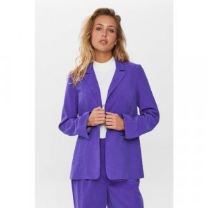 Пиджак , размер 36, фиолетовый NUMPH. Цвет: фиолетовый/purple