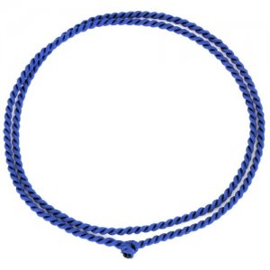 Гайтан шнурок для крестика или кулона синий (Длина: 50 см, Толщина: 1,5 мм) 4Love4You. Цвет: синий
