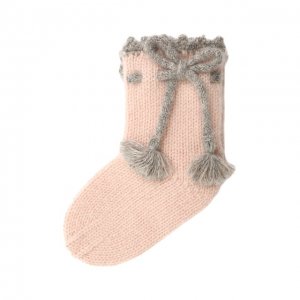 Кашемировые носки Oscar et Valentine. Цвет: розовый