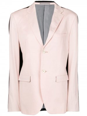 Пиджак с контрастными полосками Jil Sander Pre-Owned. Цвет: розовый