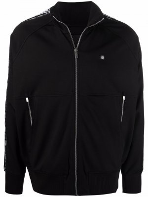 Спортивная куртка на молнии Givenchy. Цвет: черный