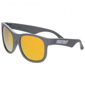 Солнцезащитные очки , оранжевый, серый Babiators. Цвет: черный