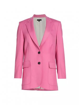 Удлиненный шерстяной пиджак Cody Rag & Bone, розовый bone