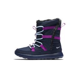 Ботинки SneakerBoot для дошкольников Roshe One Hi Flash (10.5C–3Y) Nike. Цвет: синий