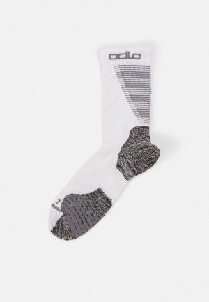 Носки спортивные Socks Crew Ceramicool Run, белый Odlo