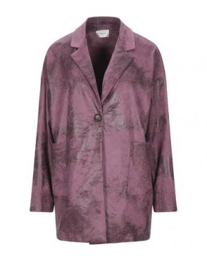 Легкое пальто TOY G.. Цвет: розовато-лиловый