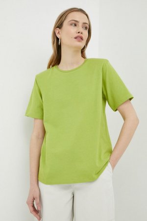 Хлопковая футболка , зеленый Gestuz