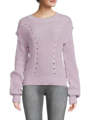Пуантель вязаный свитер Lilac Central Park West