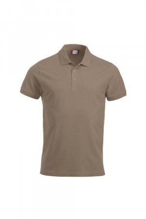 Классическая рубашка-поло Линкольн , коричневый Clique