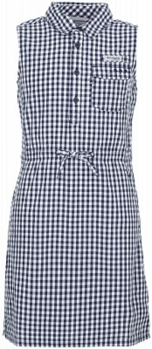 Платье для девочек Super Bonehead, размер 150-157 Columbia. Цвет: синий
