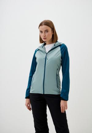 Куртка GTS SOFTSHELL 3L. Цвет: бирюзовый