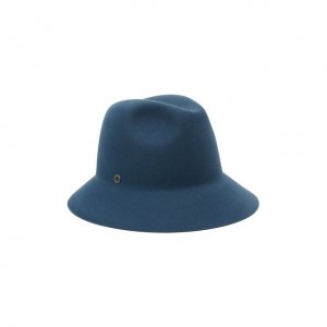 Фетровая шляпа Ingrid Loro Piana. Цвет: синий