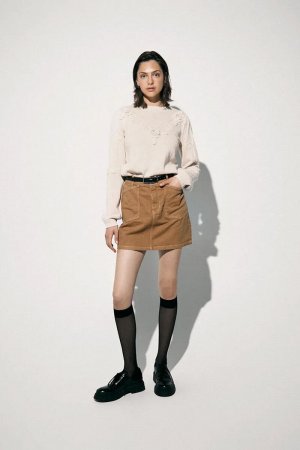 Короткая юбка , коричневый Object