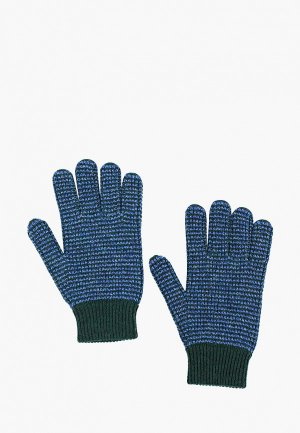 Перчатки United Colors of Benetton. Цвет: синий