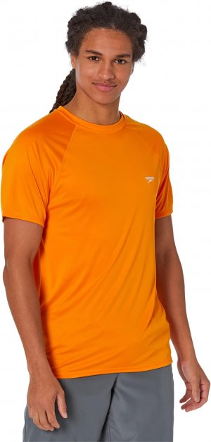Легкая рубашка для плавания с короткими рукавами , цвет Oriole Speedo