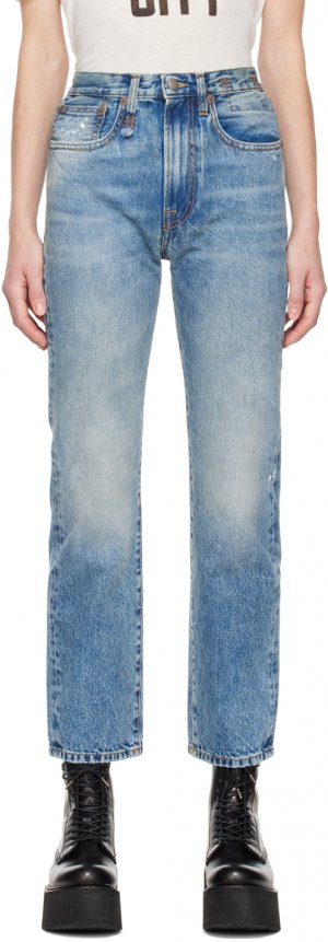 Синие зауженные джинсы Courtney R13