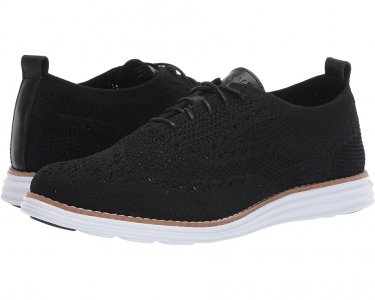 Оксфорды Original Grand Stitchlite Wing Oxford, цвет Black Knit Cole Haan