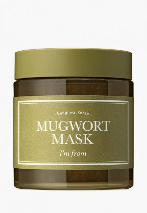 Маска для лица Im From I'm Mugwort Mask, 110g. Цвет: коричневый