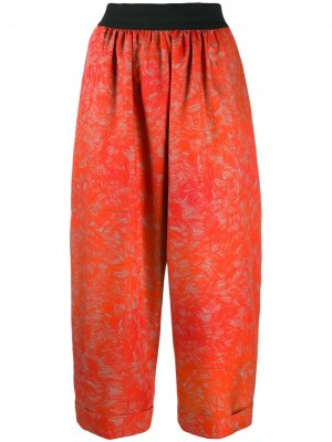 Укороченные брюки Rohka. Цвет: оранжевый