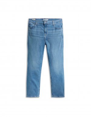 Прямые джинсы Plus 724 с высокой посадкой Levi's, цвет Blu Levi's