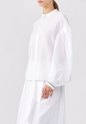 Рубашка FABIANA FILIPPI. Цвет: белый