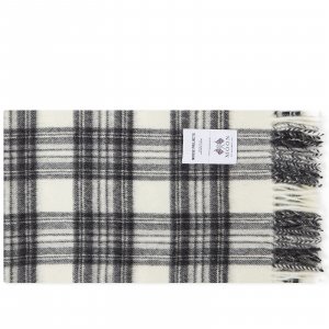 Шарф Moon Checked Lambswool, цвет Magnet Grey Norse Projects