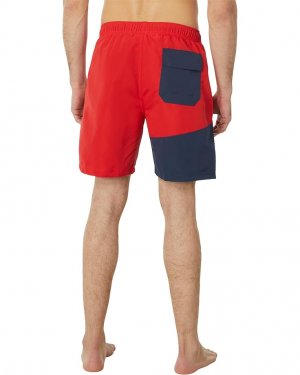 Шорты для плавания U.S. POLO ASSN. USPA Color-Block Swim Shorts, цвет Engine Red
