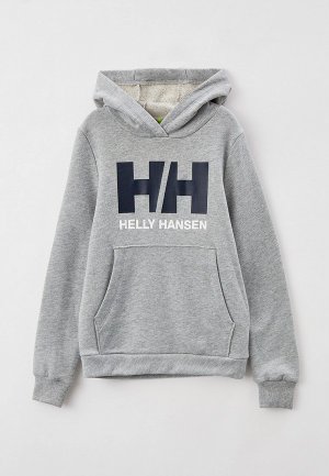 Худи Helly Hansen JR HH LOGO HOODIE 2.0. Цвет: серый