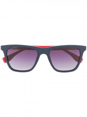 Солнцезащитные очки в квадратной оправе Converse. Цвет: синий