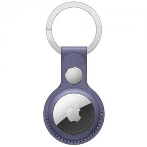 Брелок-подвеска для AirTag Leather Key Ring Wisteria Apple