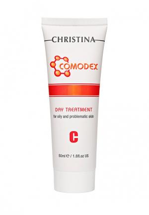 Сыворотка дневная Christina Comodex - Уход за жирной и проблемной кожей 50 мл. Цвет: белый