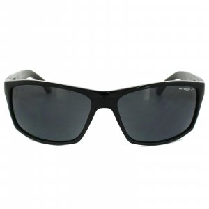 Черные серые поляризованные солнцезащитные очки с запахом , черный Arnette