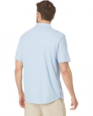 Рубашка Short Sleeve Emfielder Shirt, цвет Blue Muscari Tommy Bahama