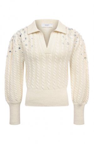 Пуловер Beatrice .b. Цвет: кремовый