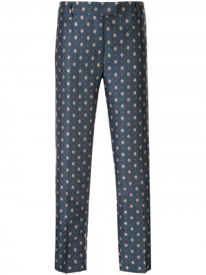 Укороченные брюки с цветочным принтом Paul & Joe
