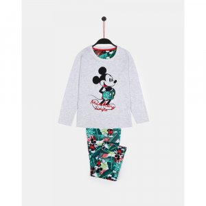 Пижама Mickey Jungle, серый Disney