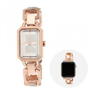 [Совместимость с Apple Watch] Металлические часы изумрудно-розового золота LL2G21801XGG LLOYD