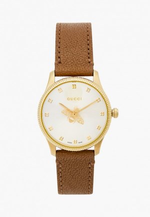 Часы Gucci G-Timeless YA1265022. Цвет: коричневый