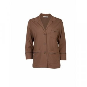 Пиджак , размер L, коричневый Milly. Цвет: коричневый
