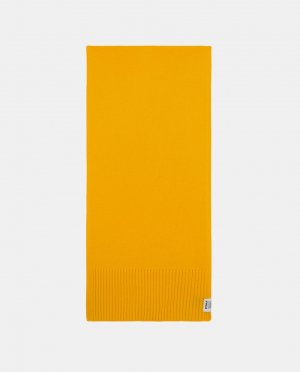 Желтый шарф из переработанной шерсти , Ecoalf