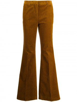 Расклешенные брюки с завышенной талией Brag-wette. Цвет: коричневый