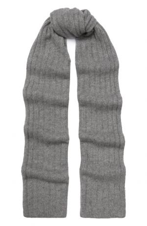 Кашемировый шарф TSUM Collection. Цвет: серый
